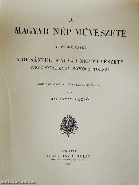 A magyar nép művészete IV.