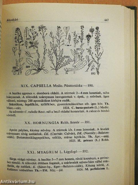 Növényhatározó II.