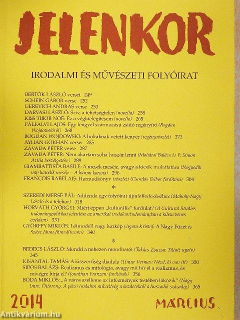 Jelenkor 2014. március