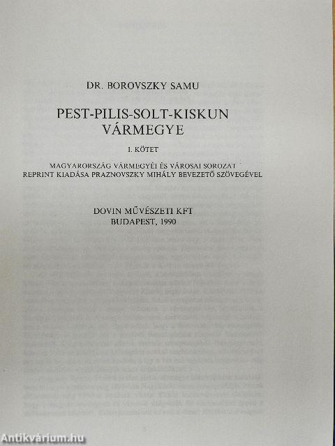 Pest-Pilis-Solt-Kiskun Vármegye I-II.