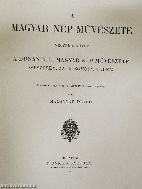 A magyar nép művészete IV.