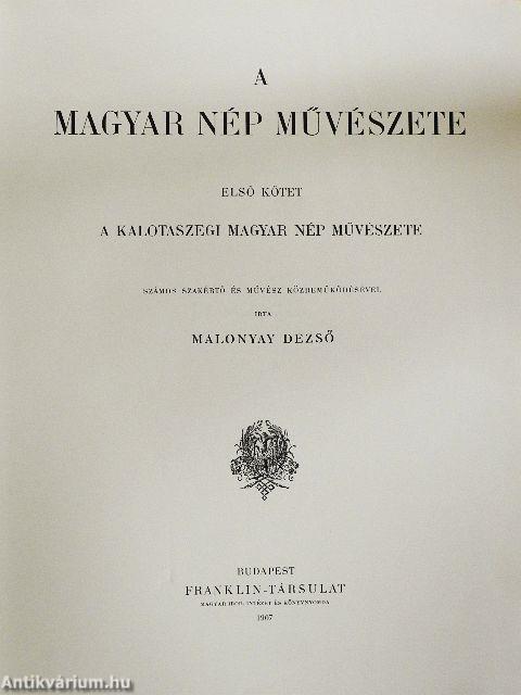 A magyar nép művészete I.