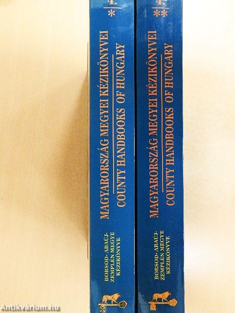 Borsod-Abaúj-Zemplén megye kézikönyve I-II.