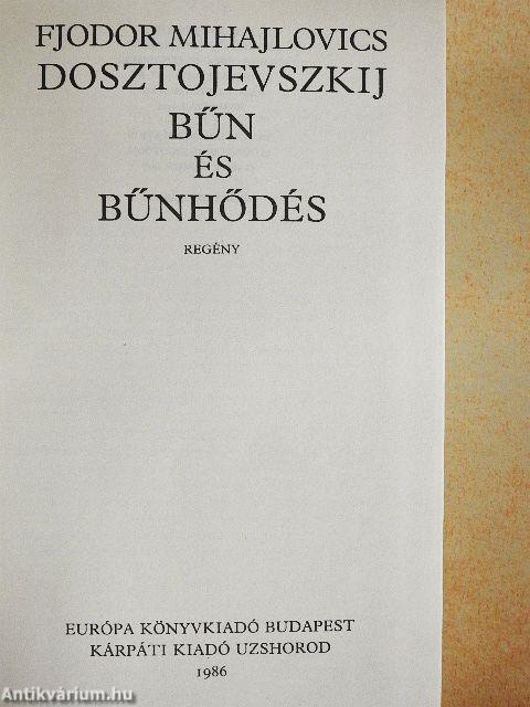 Bűn és bűnhődés