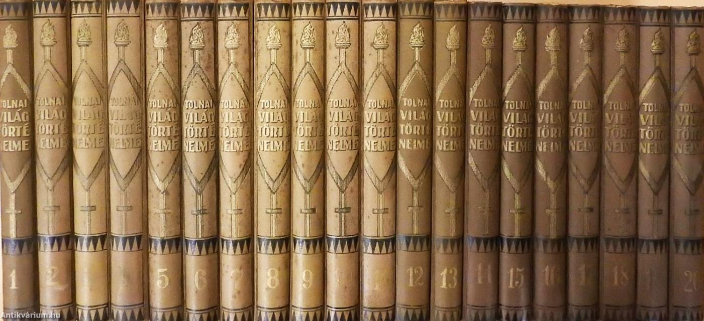 Tolnai Világtörténelme 1-20.