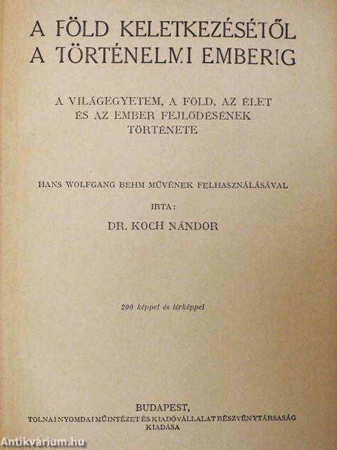 Tolnai Világtörténelme 1-20.