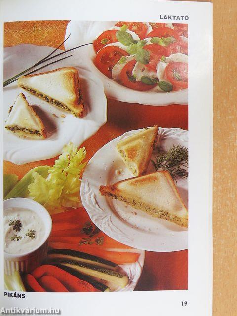 Szendvicsek, melegszendvicsek