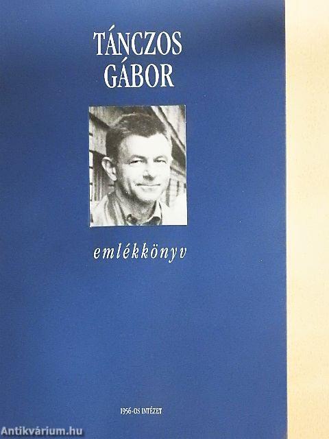 Tánczos Gábor emlékkönyv