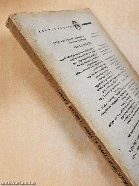 Marx és Engels irodalomelmélete