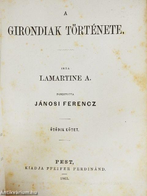 A girondiak története 4-6. (töredék)