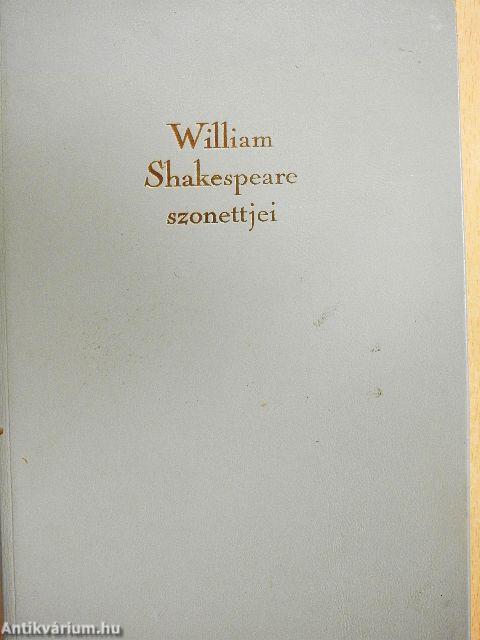 William Shakespeare szonettjei