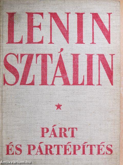 Párt és pártépítés