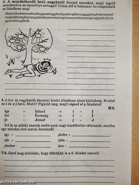 Helyesírási gyakorlófüzetek 5. osztály