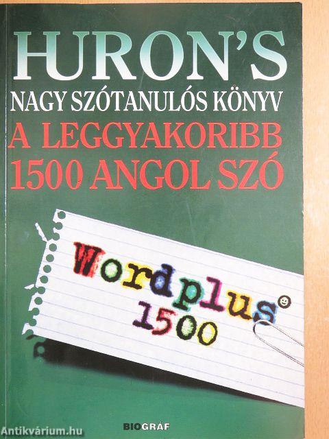 Huron's nagy szótanulós könyv