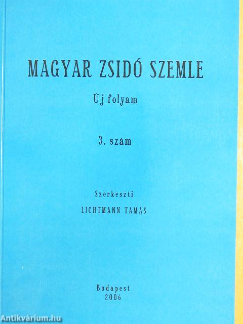 Magyar Zsidó Szemle 3.