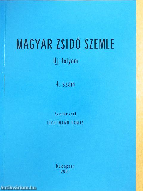 Magyar Zsidó Szemle 4.