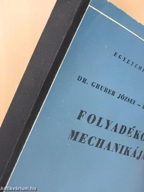 Folyadékok mechanikája