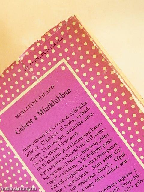 Gálaest a Miniklubban