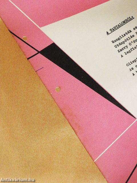 Atlétika 1972. január-december