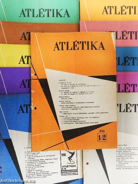 Atlétika 1966. január-december