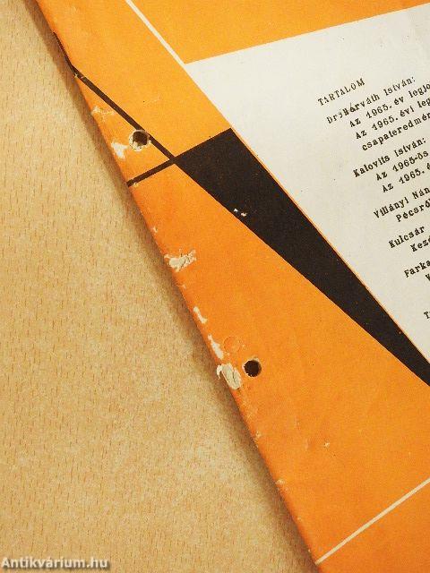 Atlétika 1966. január-december