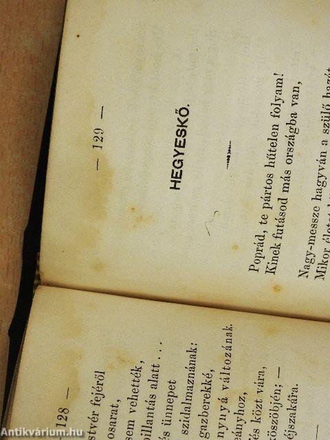 Tompa Mihály versei IV.