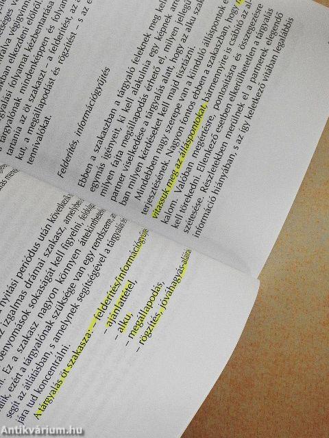 Hogyan kommunikáljunk tárgyalás közben?