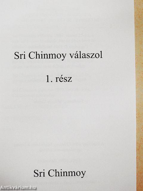 Sir Chinmoy válaszol 1.