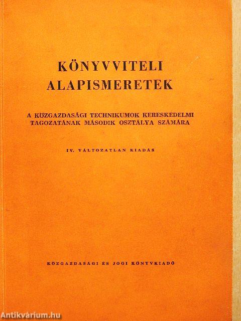 Könyvviteli alapismeretek