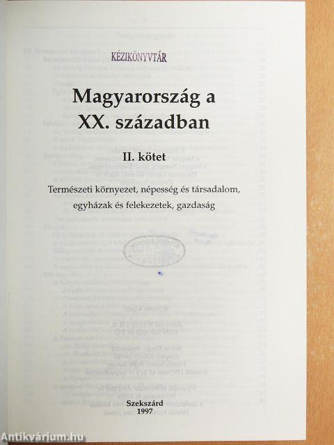 Magyarország a XX. században II.