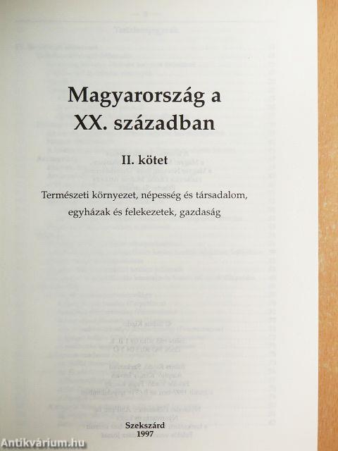 Magyarország a XX. században II.