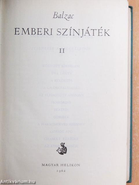 Emberi színjáték II.