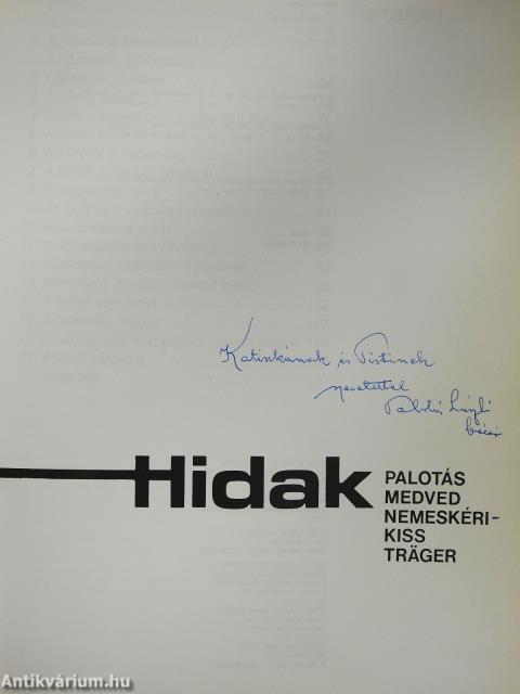 Hidak (dedikált példány)