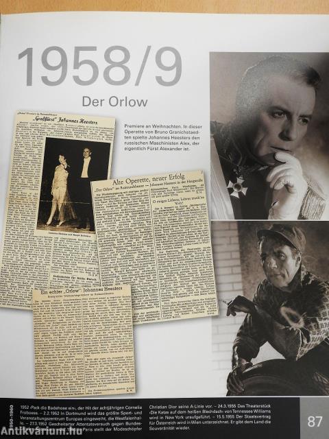 Johannes Heesters (aláírt példány)