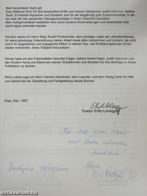 Funktionsgerechtes Körpertraining (dedikált példány)