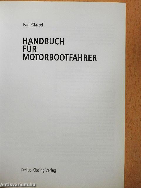 Handbuch für Motorbootfahrer