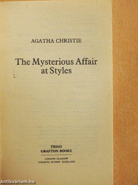 The Mysterious Affair at Styles