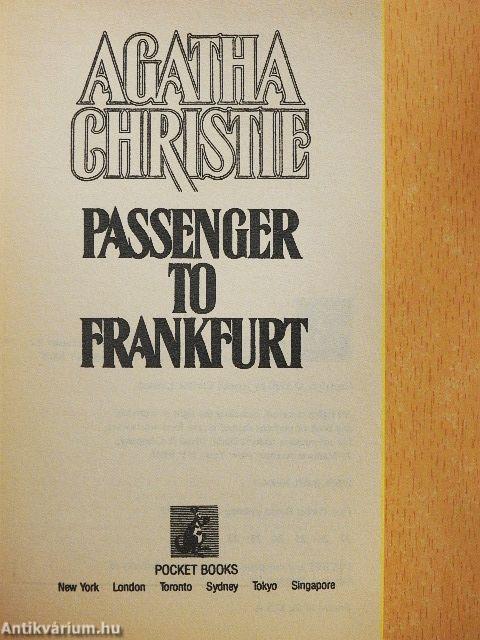 Passenger to Frankfurt