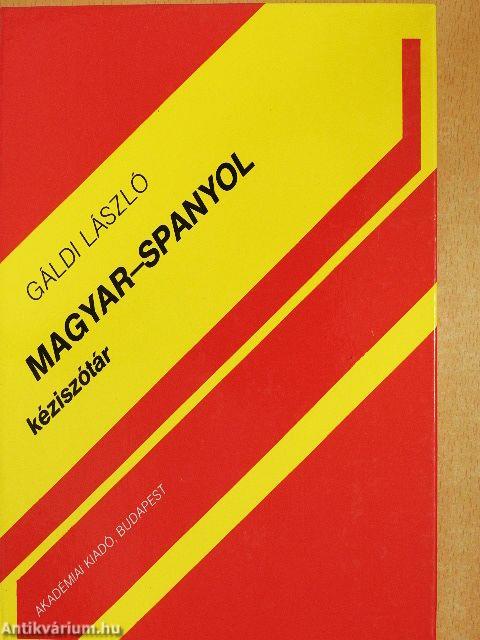 Magyar-spanyol kéziszótár