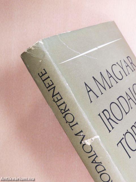 A magyar irodalom története 1849-1905