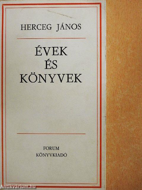 Évek és könyvek