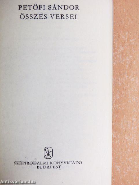 Petőfi Sándor művei I-II.