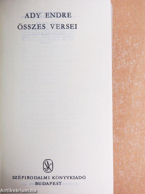Ady Endre művei I-II.