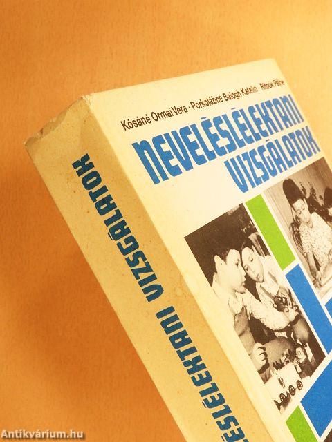 Neveléslélektani vizsgálatok