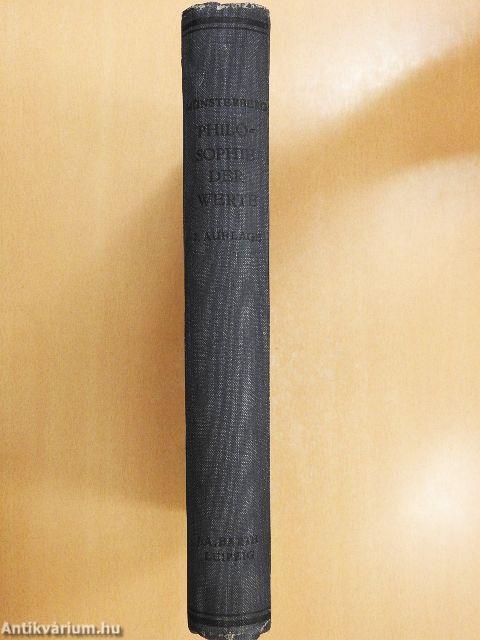 Philosophie der Werte