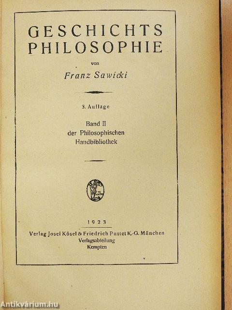 Geschichts Philosophie