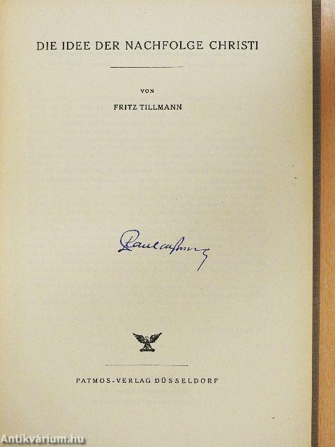 Die Idee der Nachfolge Christi