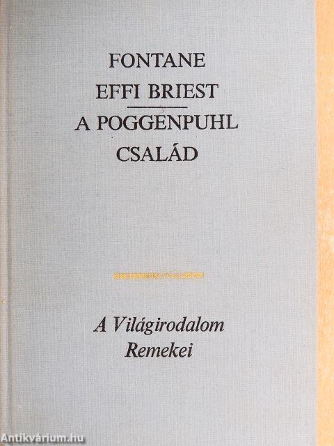 Effi Briest/A Poggenpuhl család