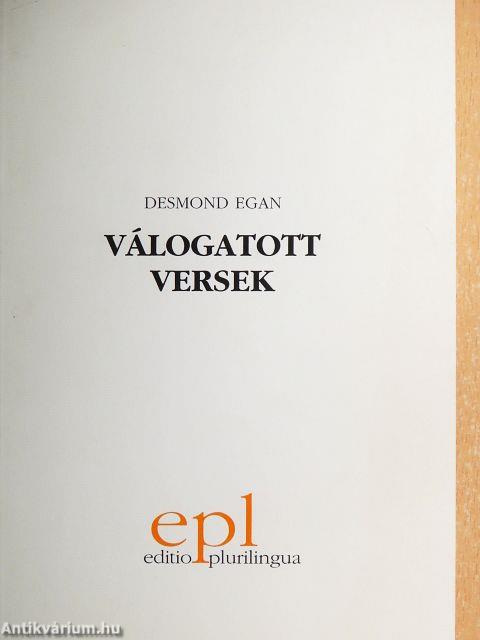 Válogatott versek/Selected poems
