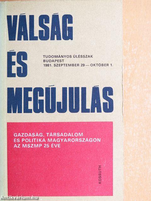 Válság és megújulás